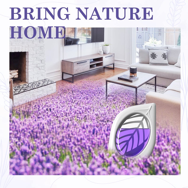 Clean-n-Fresh Air Freshener for Home  4 Pack  Lavender  Odor Eliminator for Small Area Closets Bathroom Pets Strong Odor  Up to 120 Days - Image 4